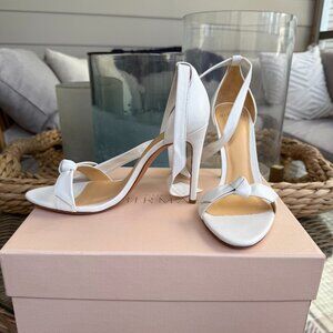 Alexandre Birman Clarita Heels, Size 38, White, Brand New